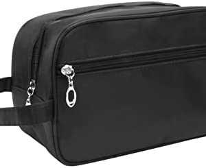 YEEPSYS Toiletry Bag for Men, Water Resistant Mens Shaving Bag for Travelling, Travel Dopp Kit for Toiletries Accessories