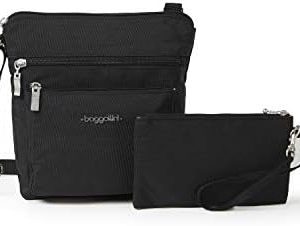 Baggallini Pocket Crossbody Travel Bag with RFID