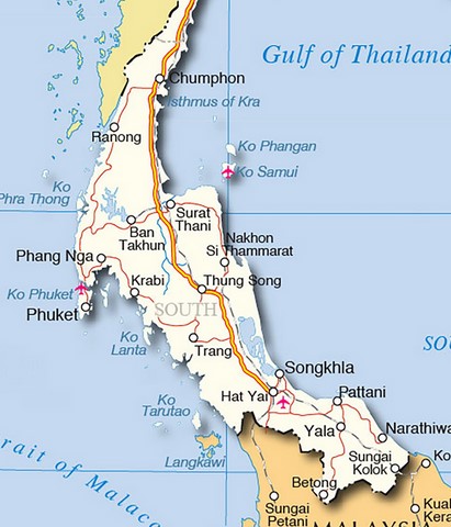 Southern Thailand 
