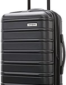 Samsonite Omni 2 Hardside Expandable Luggage with Spinner Wheels, Carry-On 20-Inch, Midnight Black